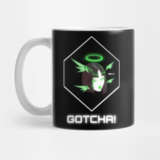 I gotcha an angel anime girl (shiny green) Mug